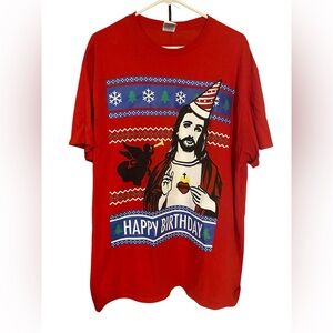 Happy Birthday Shirt with Festive Design